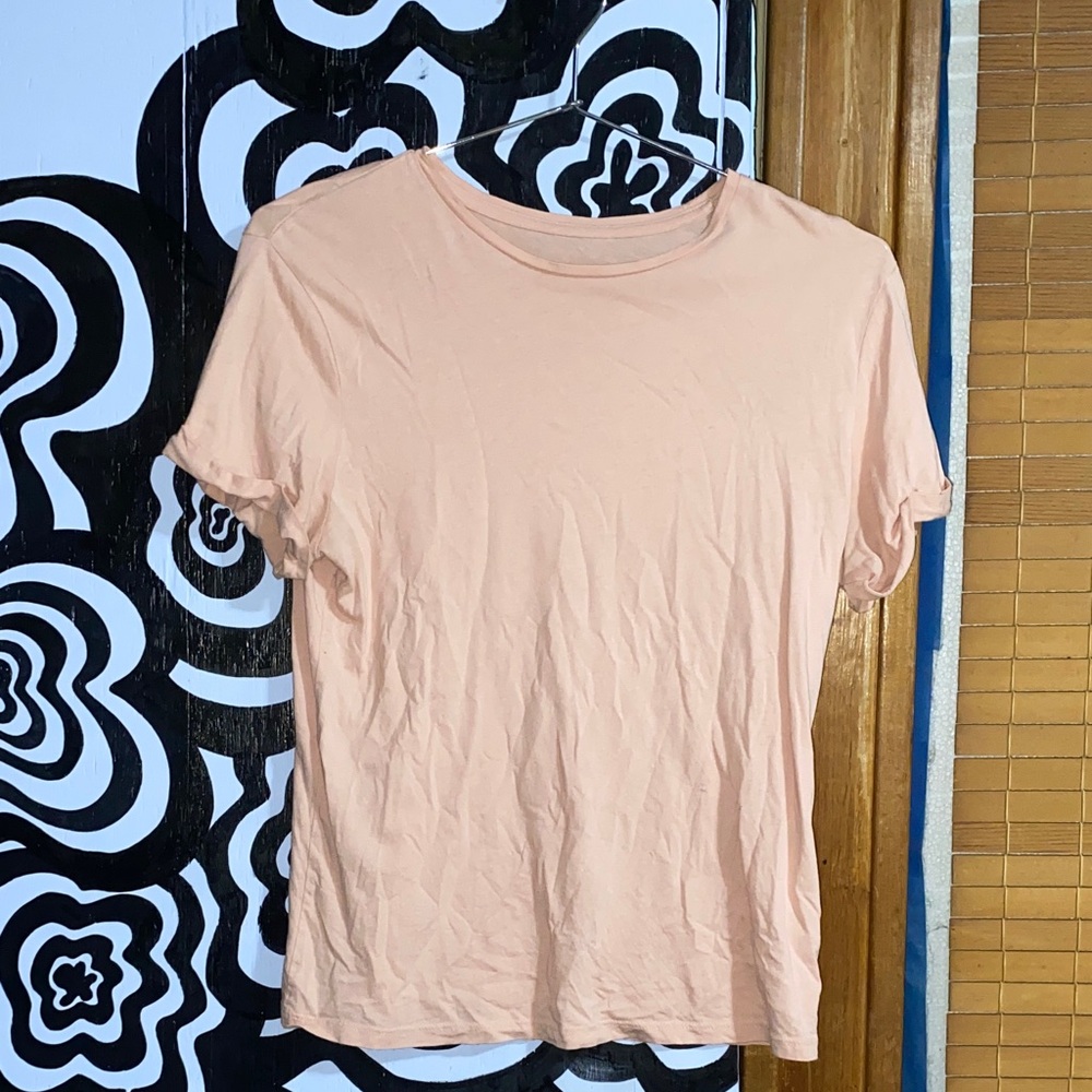 a new day Peach Short Sleeve Tee